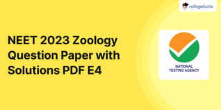 NEET 2023 Zoology Question Paper with Solutions PDF E4
